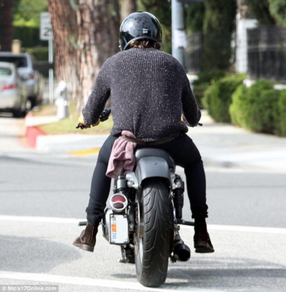 Improper motorcycle form