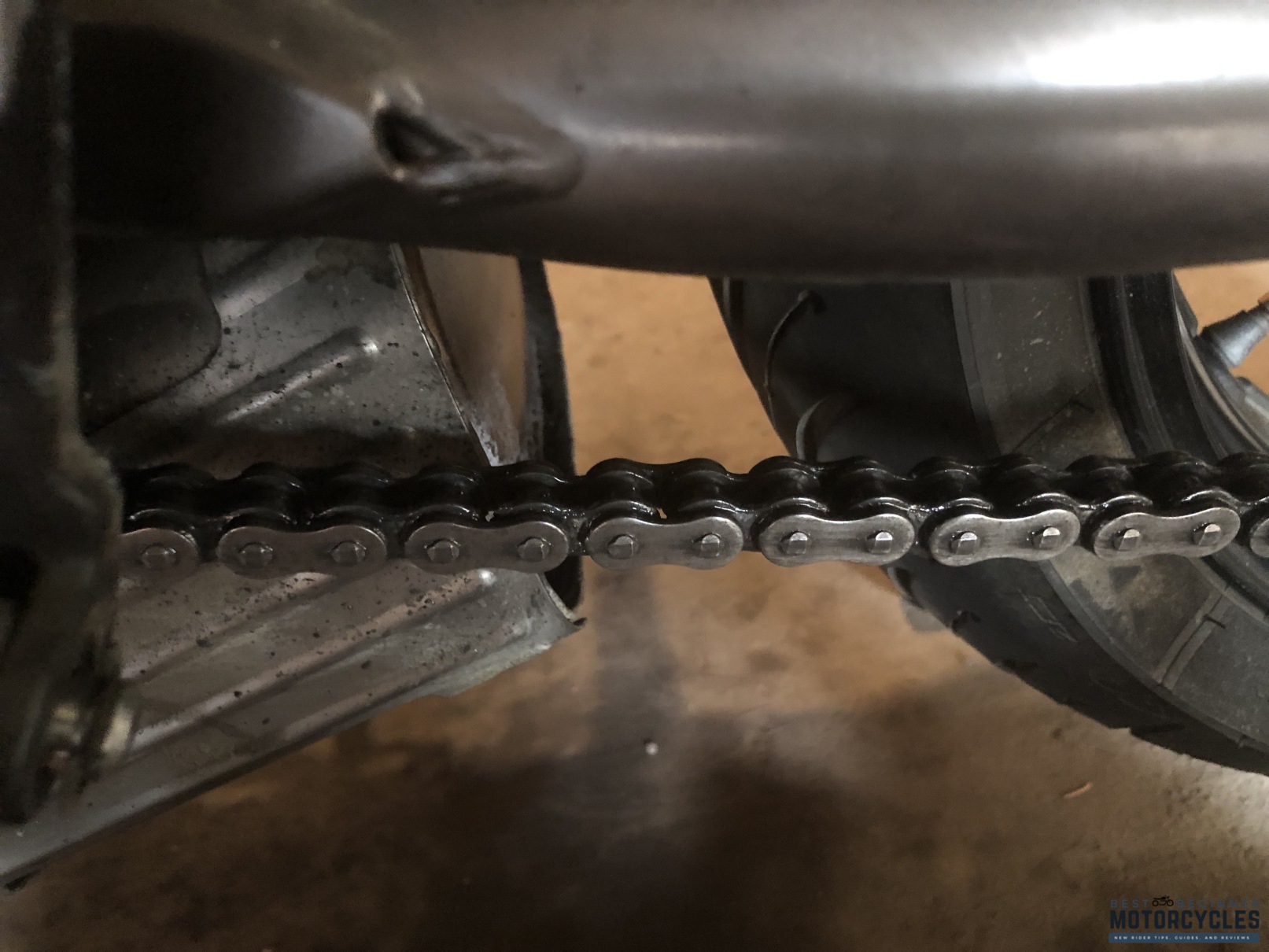 A clean chain (author's picture)