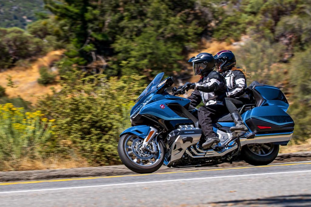 2022 Honda Goldwing Touring with shaft drive