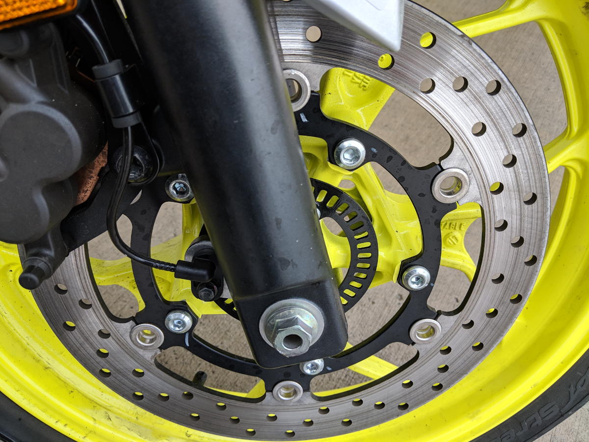 Motorcycle disc brake