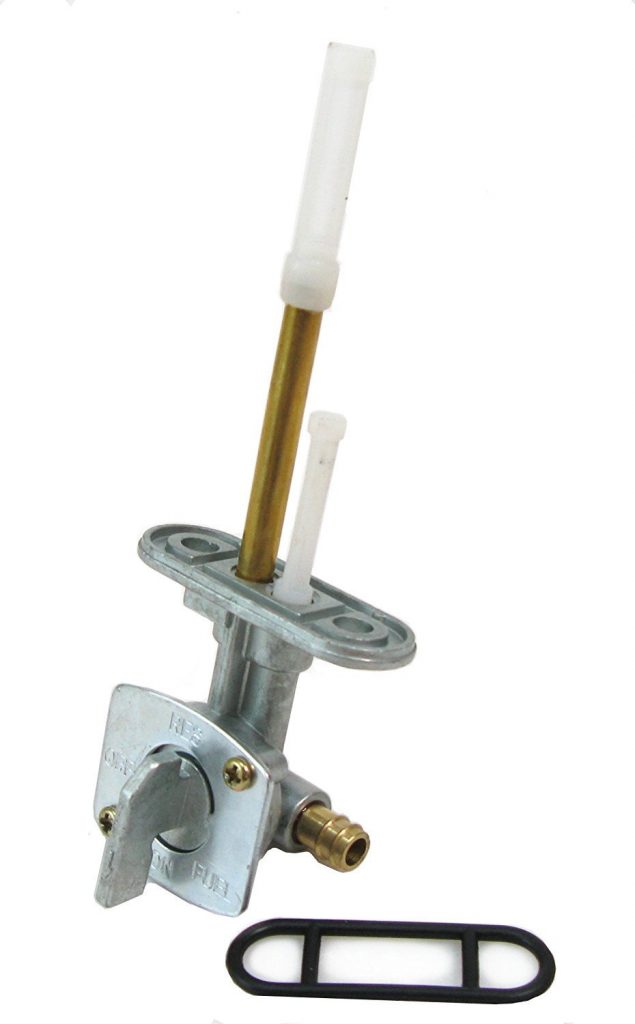 Motorcycle fuel petcock valve