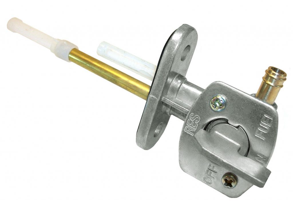 Petcock valve in reserve mode