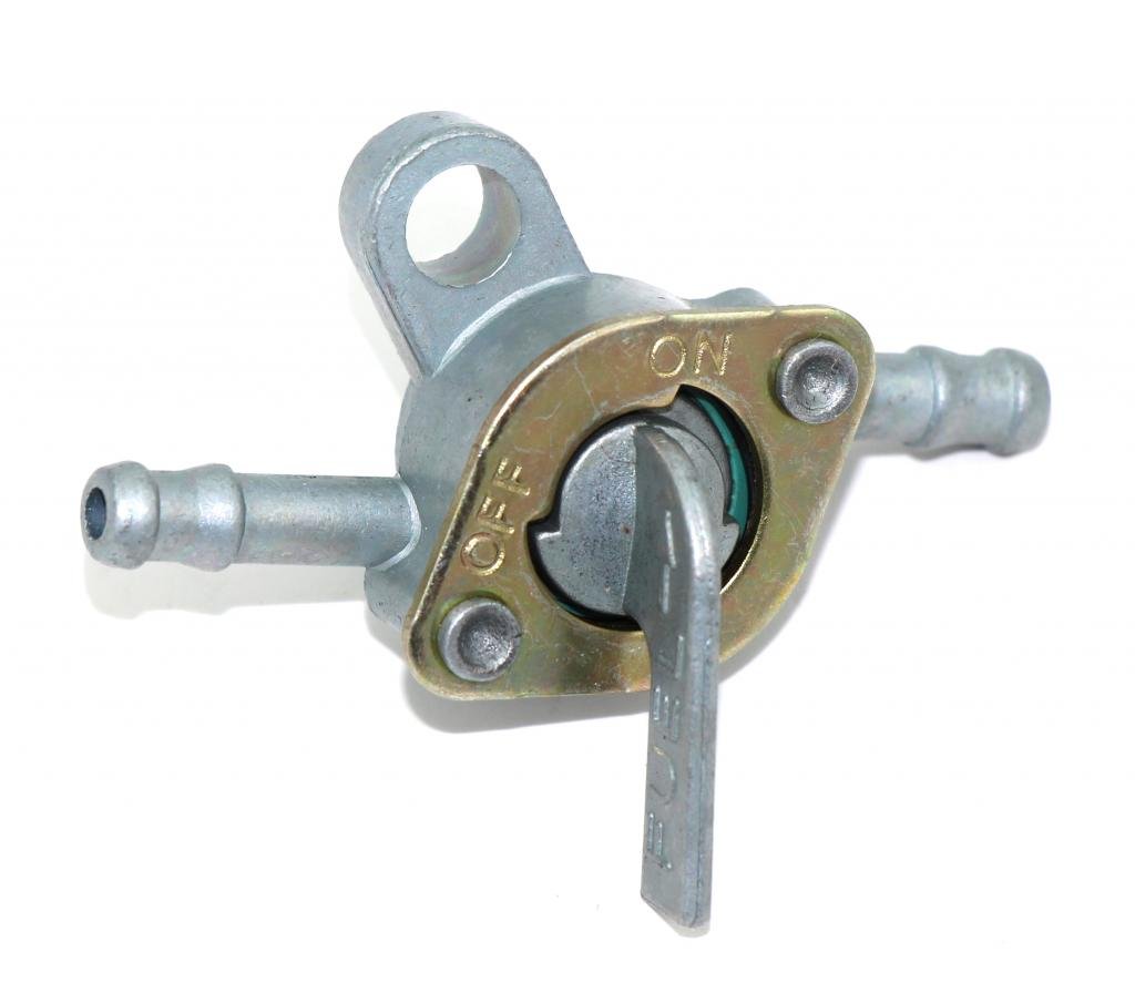 Motorcycle fuel petcock valve