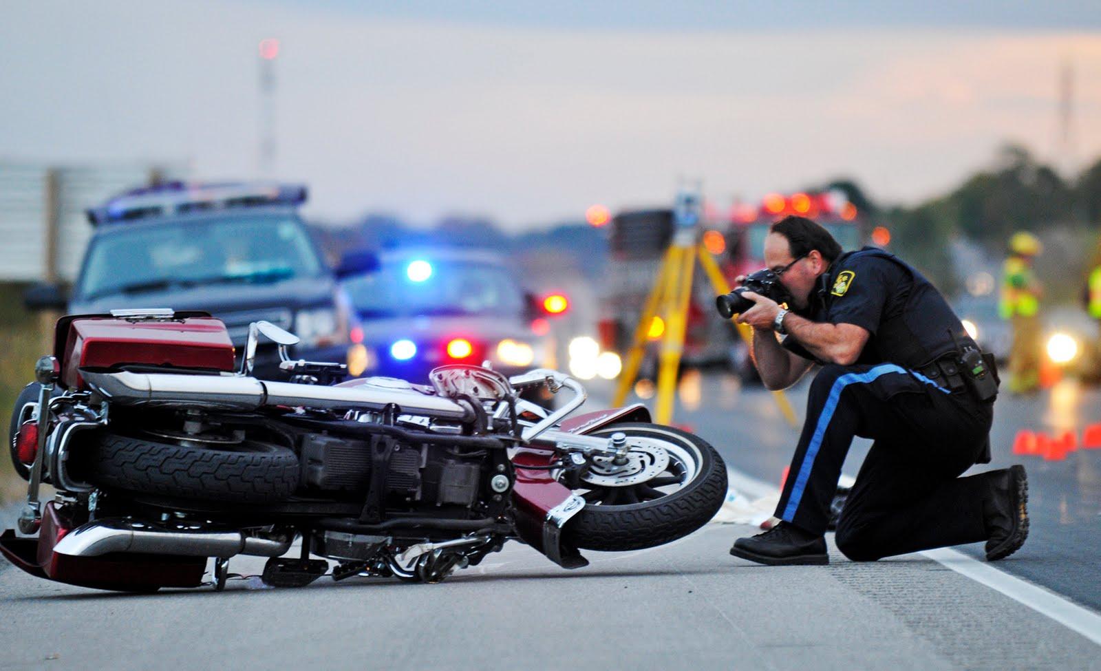 What to do if you come across a motorcycle accident