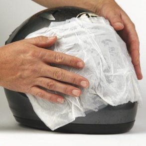 Cleaning The Motorcycle Helmet