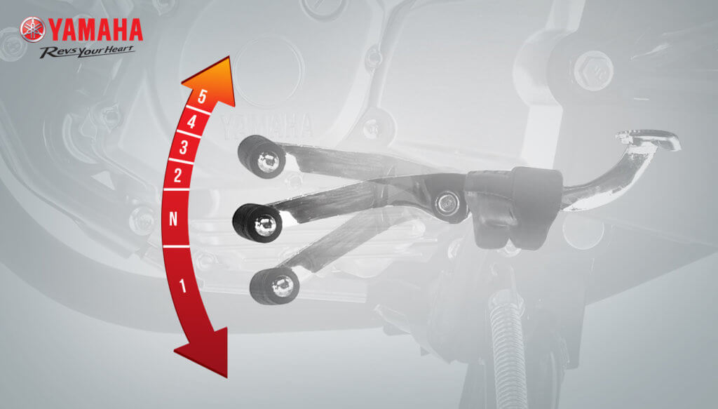 motorcycle shifter lever position