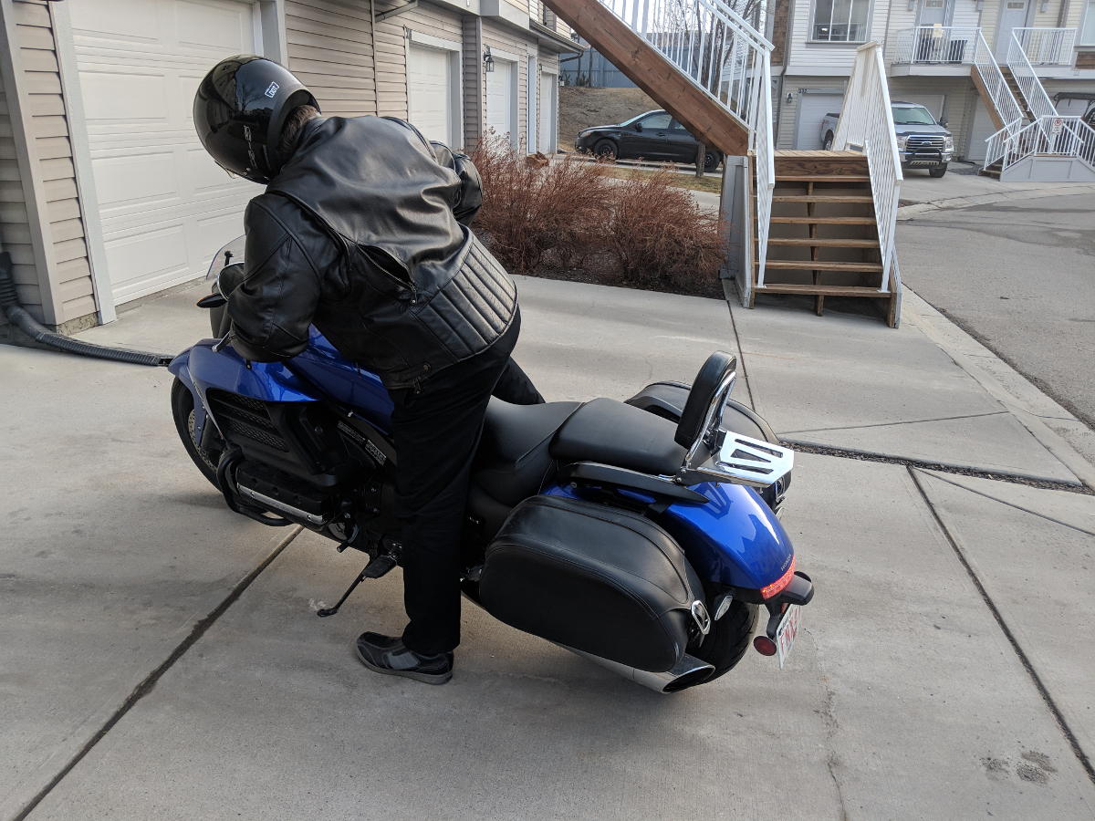 Lean back into the seat