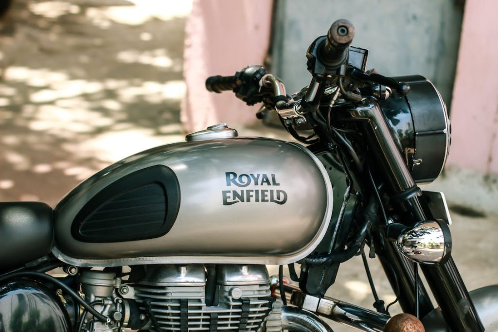 Royal Enfield Interceptor gas tank