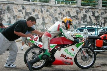 Push Start a Motorcycle