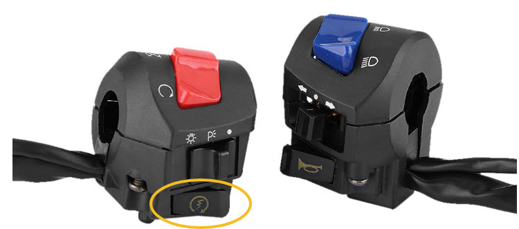 motorcycle start switch