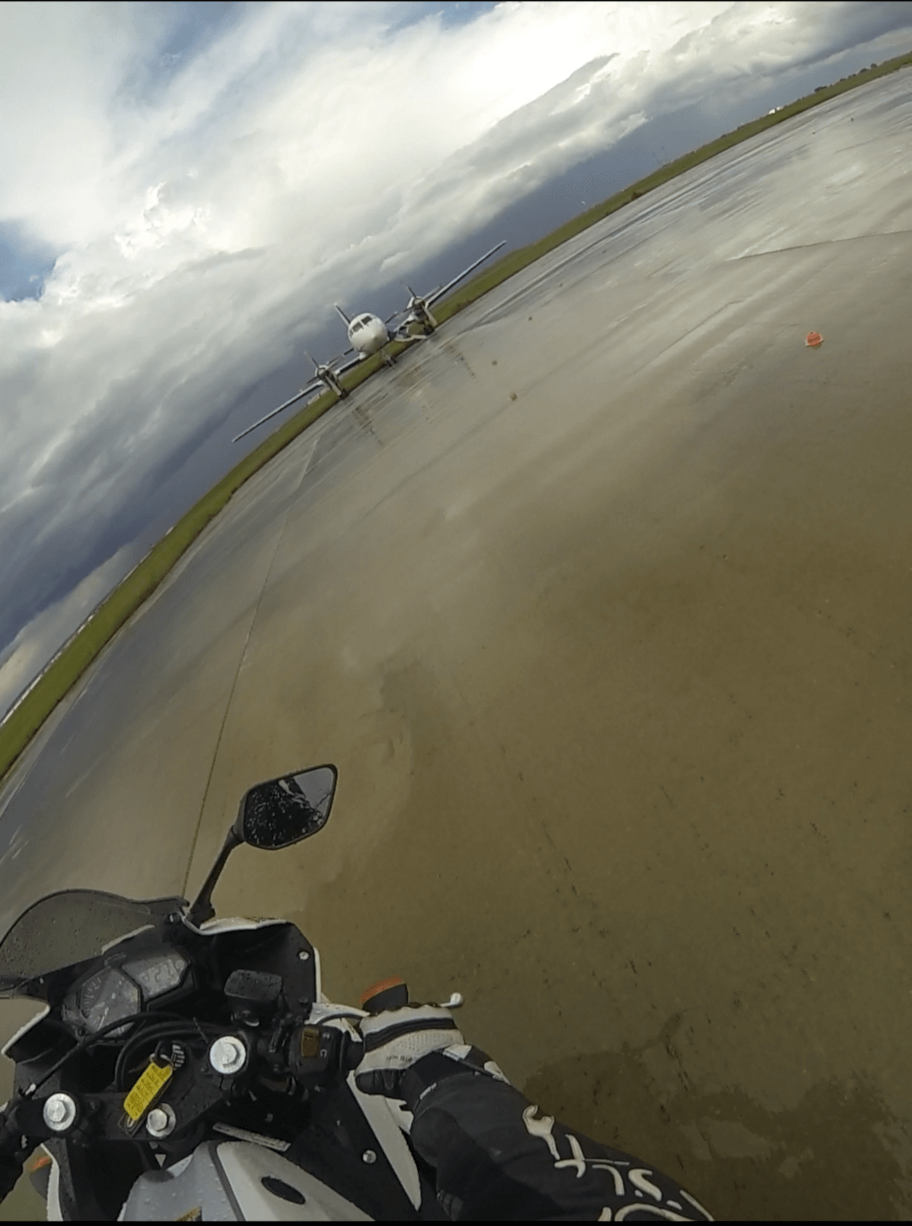 Jennifer Angelina demo’ing push steering for the class