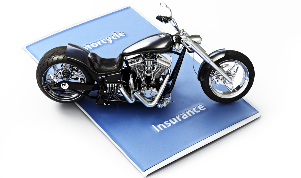 cruiser bike on insurance paper